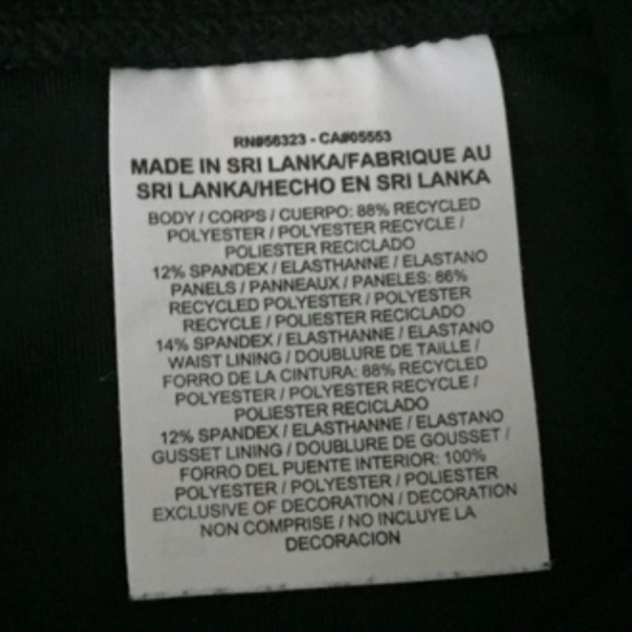 Nike Womens Power Legendary Training Capris Tights Small Black 861206 Dri Fit - Picture 2 of 4